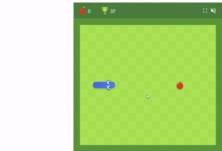 Laya Plays Google Snake